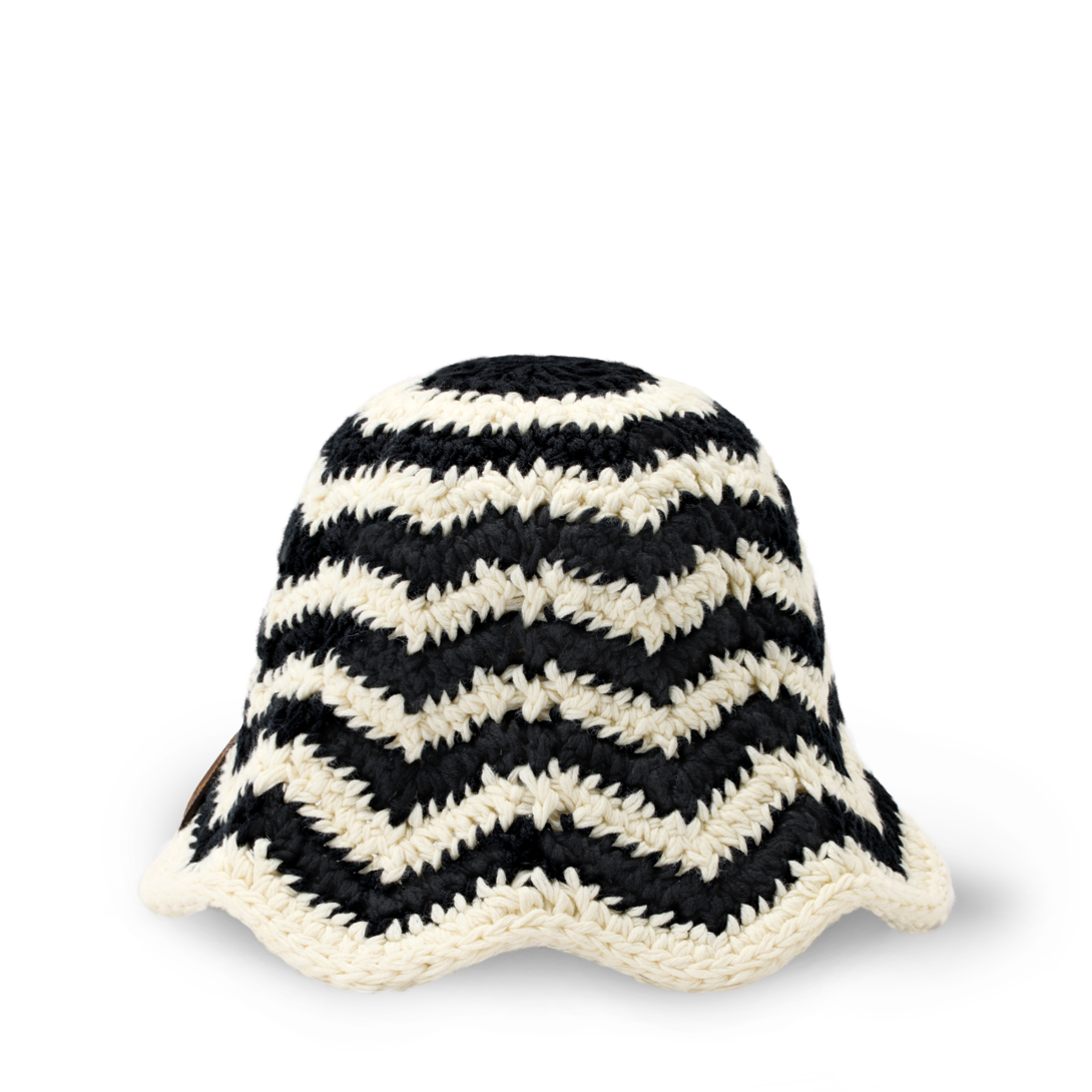 Flower Knit Bucket Hats S00 - Women - Accessories | LOUIS VUITTON ®